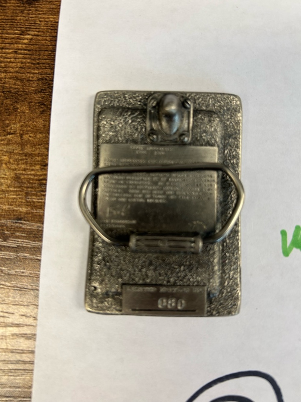 Genie Industries Limited Edition Belt Buckle 1968-1986 - Picture 5 of 6